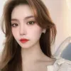 Summer Flower 925 Silver Needle Stud Earrings for Women 2022 New Style Earrings, elegant and high-end, with a niche design sense Item Picture